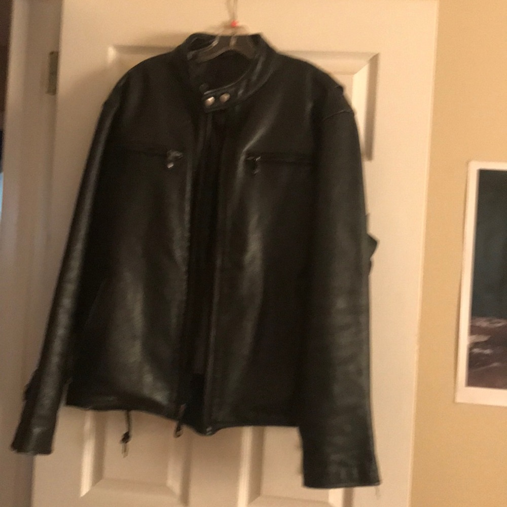 Leather jacket